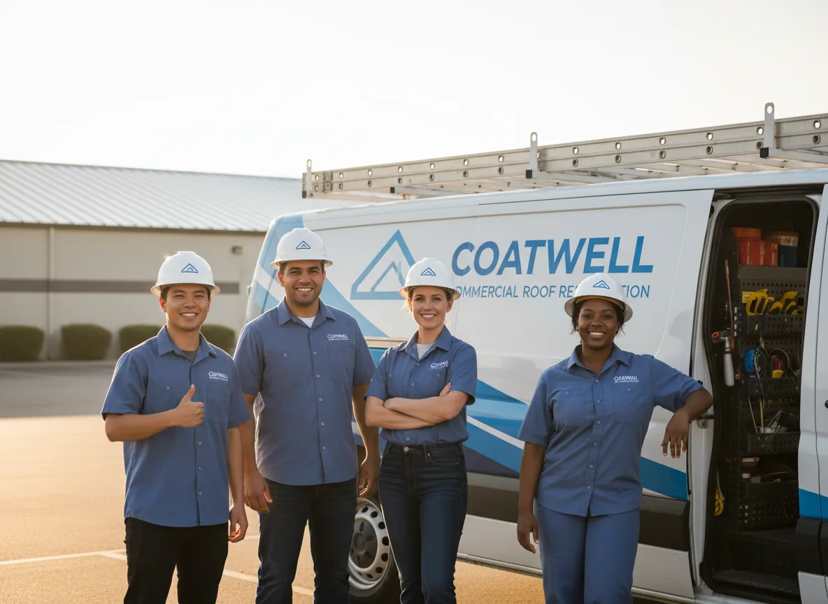 Commercial roof coating company in Providence Forge, VA